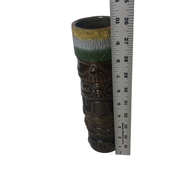 Munktiki Maori Stacker Mugs Cups Set 3 Ceramic Man Cave Tiki Bar - Picture 8 of 16